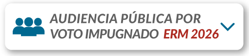 Recuento votos impugnaodo ERM2026